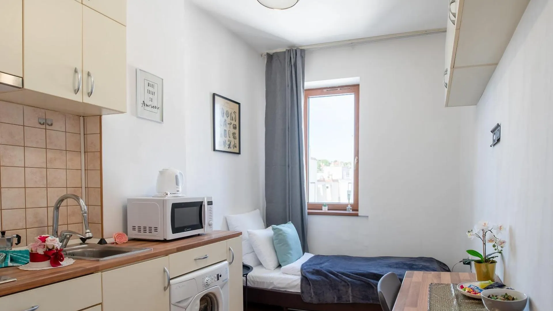 Central - Bright - Calm Studio For Solo Travellers Budapest 0*,  Hungary